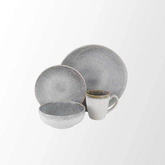 Vajilla shades of gray (16 pza) - Gibson